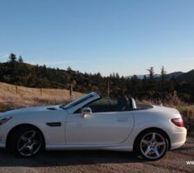 2012 Mercedes SLK350 Convertible Review Front View