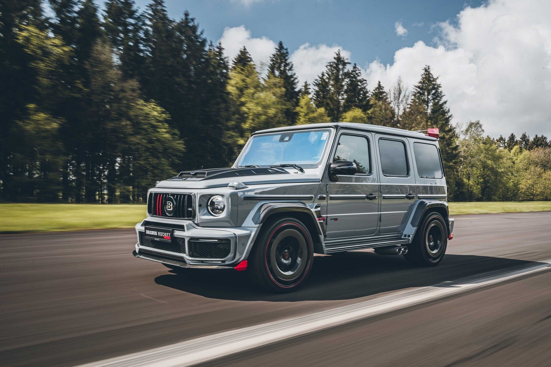 2021 Mercedes-AMG G63 900 Rocket Edition by Brabus front view parked on a paved surface