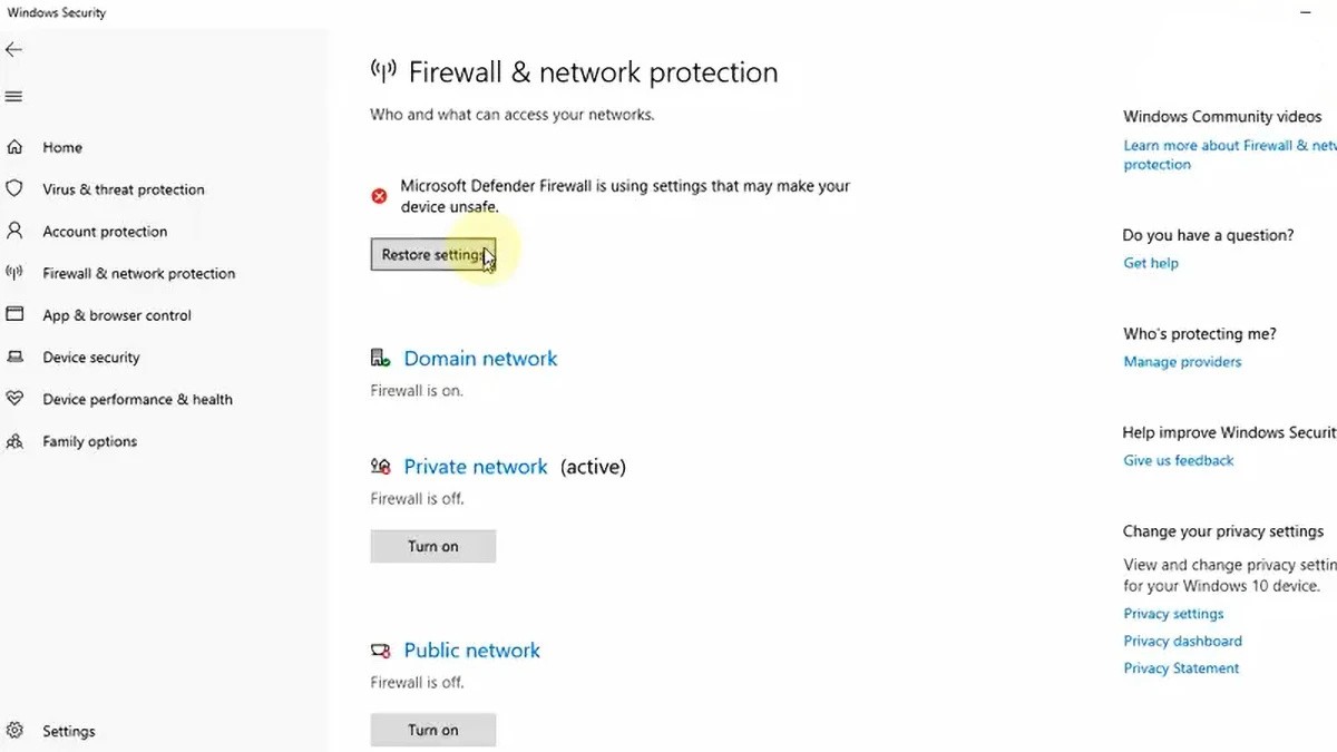 Disable Antivirus and Firewall for Xentry Installation