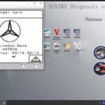 Image of MB Star C4 C5 BENZ Diagnostic Software Interface for Cars