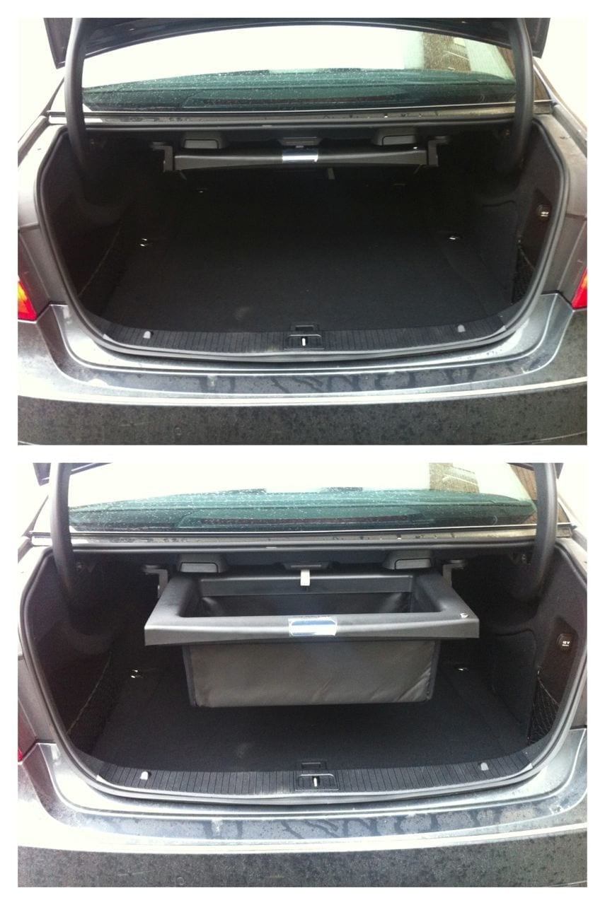 Mercedes-Benz E300 Trunk Storage Features