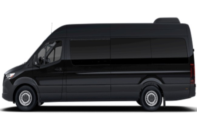 Mercedes Benz Sprinter Luxury Van Interior for Rent