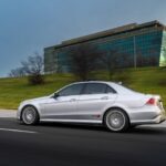 Mercedes E63 AMG Cannonball Run Record Car Front View