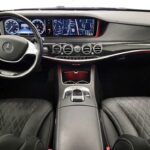 Mercedes S600 interior showcasing luxury design and features available at Carmax