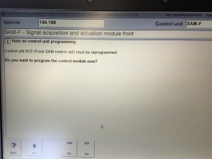 SD C4 Multiplexer Connected to Mercedes W164 for Xentry 2015 Offline Programming