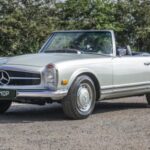 Silver 1970 Mercedes 280SL Pagoda for sale at xentryportal.store