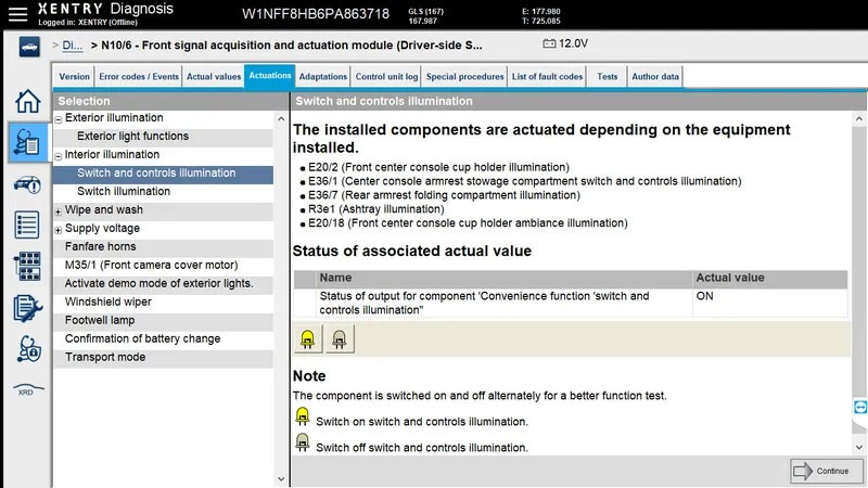 Xentry Diagnostic Software Main Functions 3