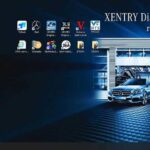 Xentry Diagnostics Software Interface